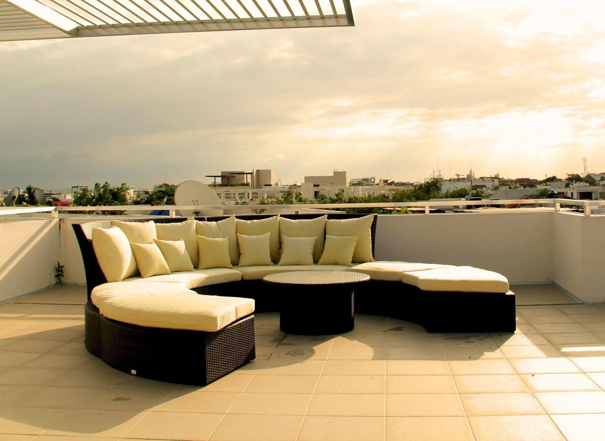 Condoplaza San Pedro Playa del Carmen Buitenkant foto